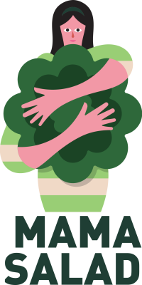 Logo Mama Salad Logo Mama Salad